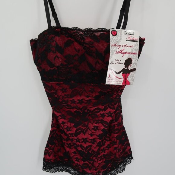 Secret Lace All-Over Lace Shapewear Camisole Size Small - Picture 1 of 7